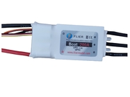 16S 200A Brushless RC Boat ESC with Programming Box/PC Support OPTO BEC Flier Firmware