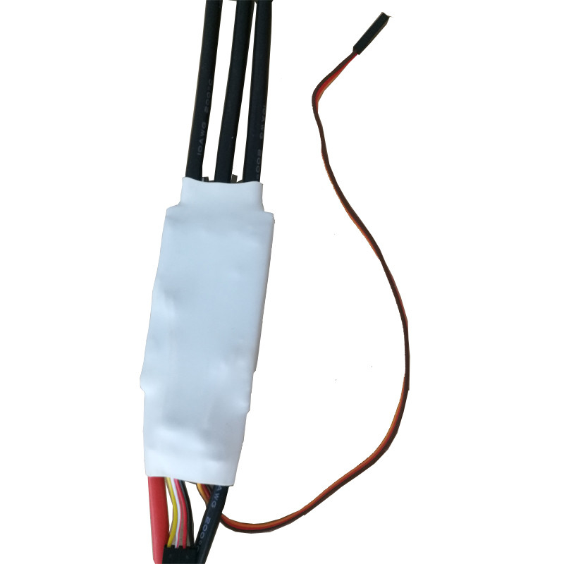 White Color Rc Boat Motor ESC BEC Electronic Speed Controller 3-7S 120A 5V/2A