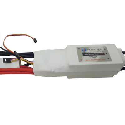 300A Rc Motor Speed Controller Flier RC Hobby 16S 300A Brushless Twin Motor Boat