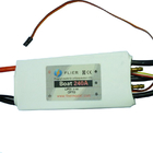Brushless Powerful RC Boat ESC Mosfet Material HV 16S 240A With White Heat Shrink