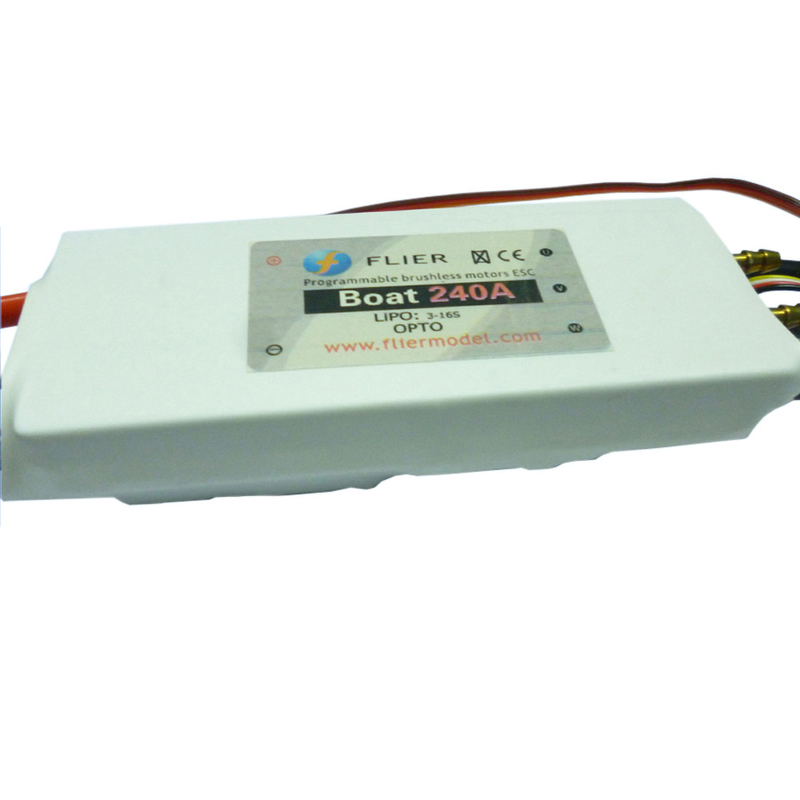 240A RC Boat Speed Controller , Water Cooling Waterproof Brushless Marine Esc