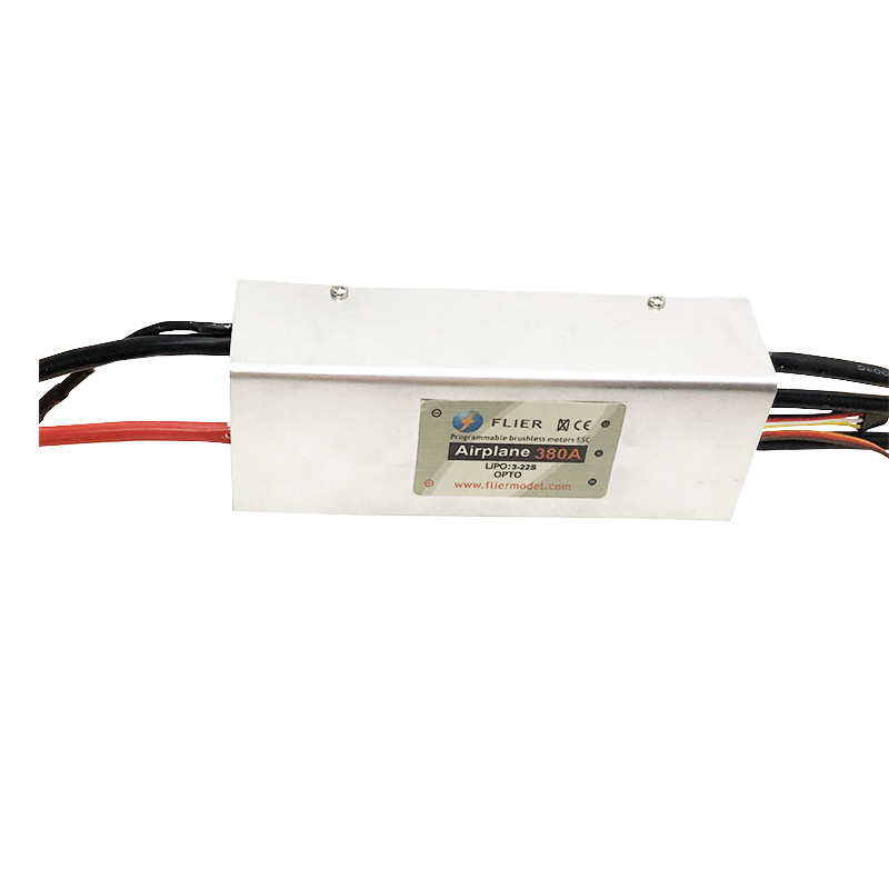 Flier 22S 380A Electric Speed Controller Esc For Rc Drone/Aircraft/Airplane With Programming Box
