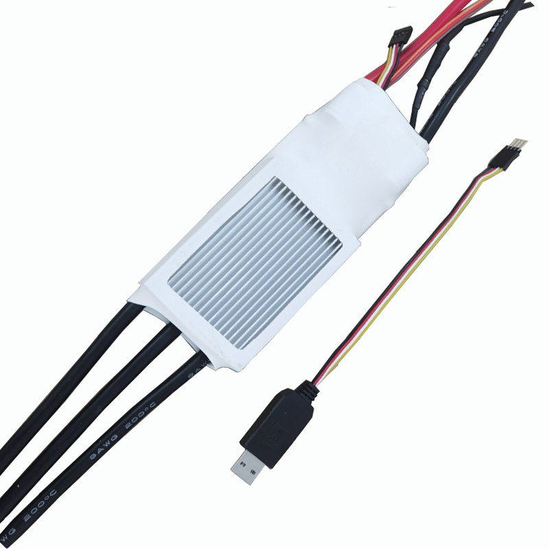16S 300A RC Helicopter ESC 8Khz 165*58*30mm Size For Air Delicate